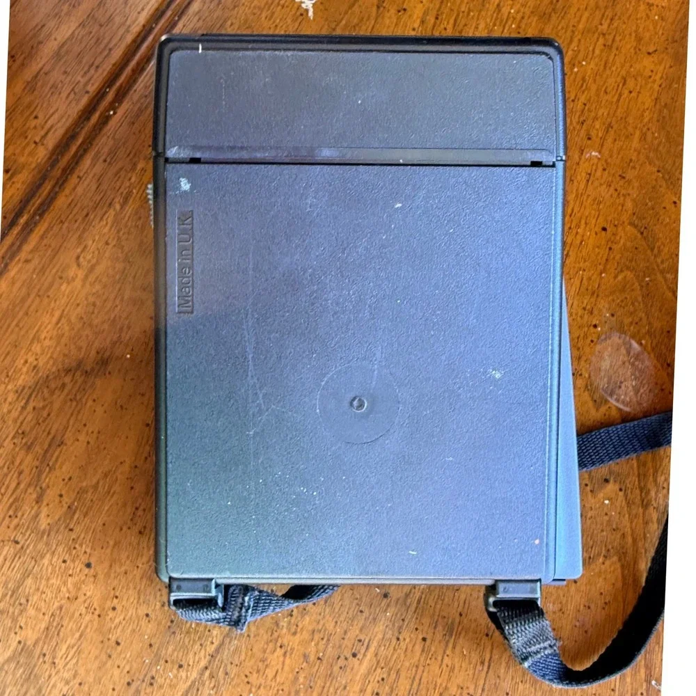 Polaroid Impulse 600 Series Instant Film Camera Vintage Gray Built-in Flash
